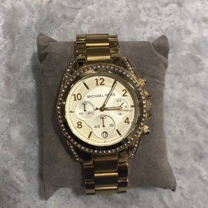 Gold Michael Kors watch